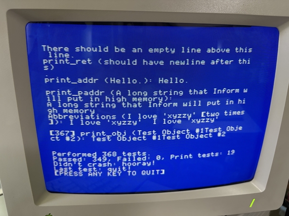 Screenshot of Czech running on a IIGS